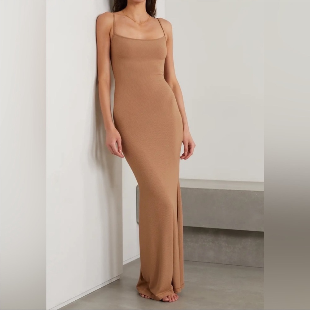 COPY - SKIMS soft ribbed lounge dress Size M